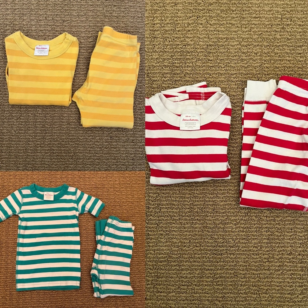Hanna Andersson pajama sets